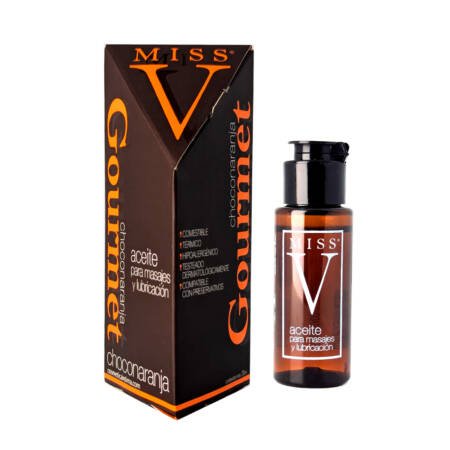 Aceite lubricante Miss v sabor choconaranja