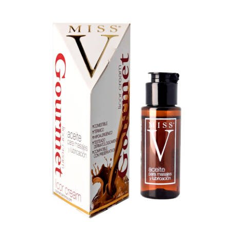 Aceite lubricante Miss v sabor licor cream