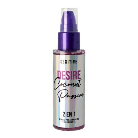 Aceite y gel lubricante Desire Coconut
