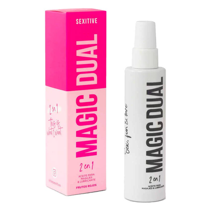 Aceite y Lubricante Magic Dual Frutos Rojos