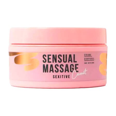 Crema Sensual Massage Coconut