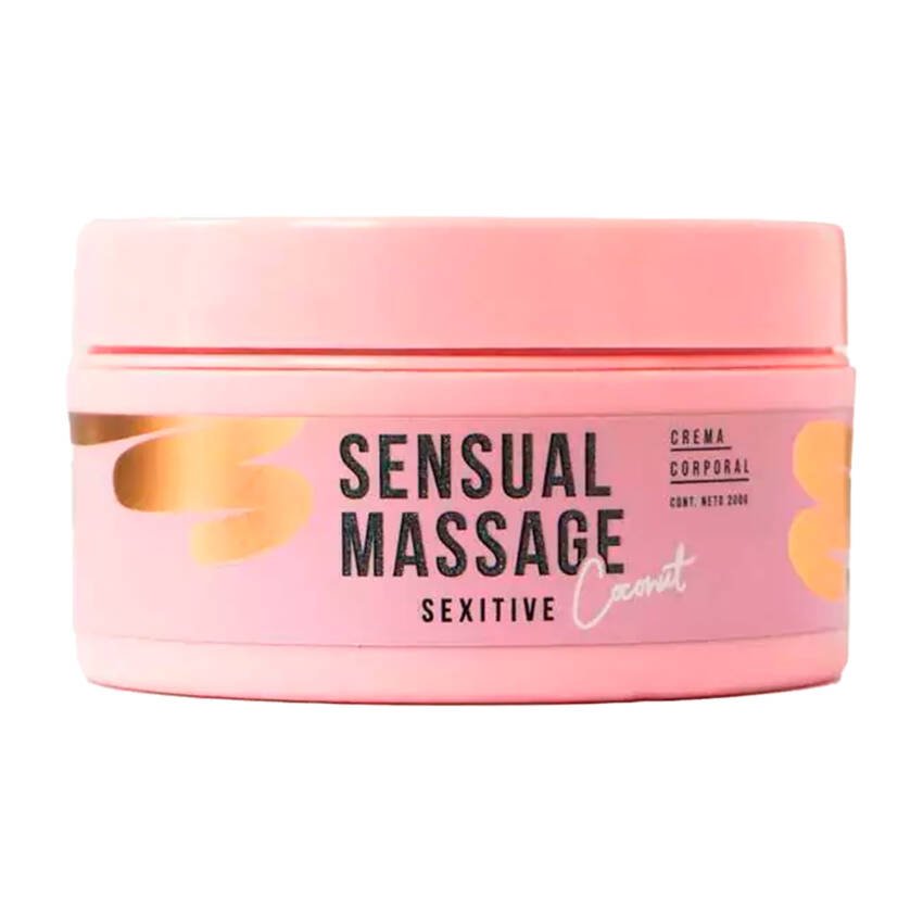Crema Sensual Massage Coconut