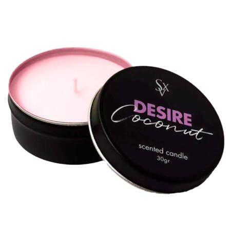 Vela para masajes Desire Coconut
