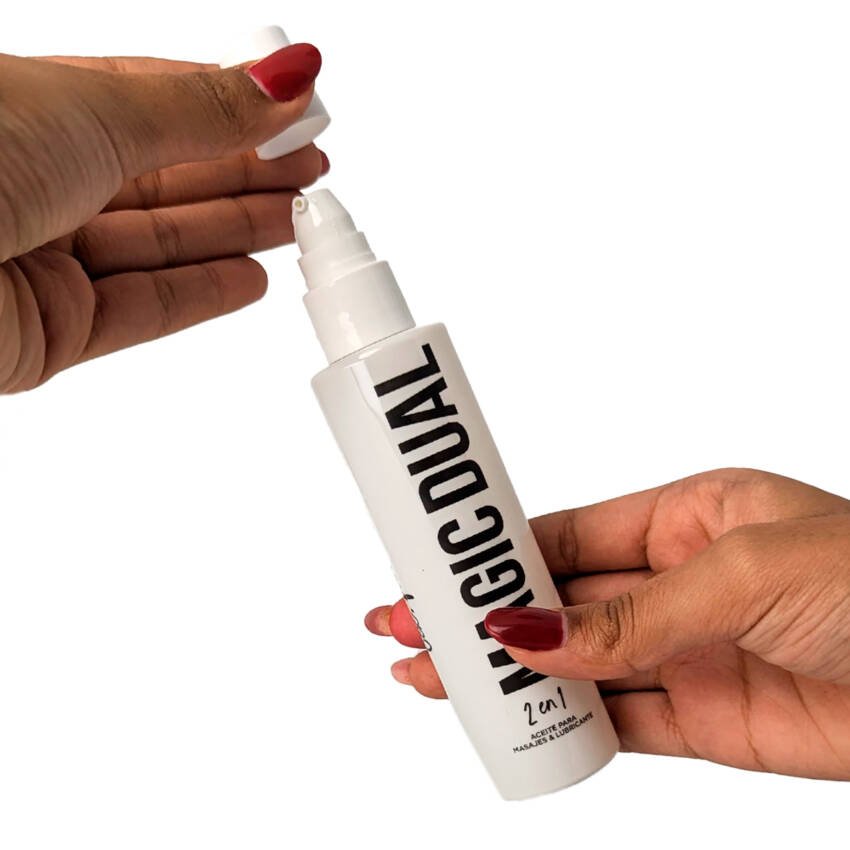 Aceite y Lubricante Magic Dual Caramelo - Imagen de 5