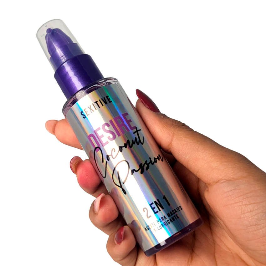 Aceite y gel lubricante Desire Coconut - Imagen de 5