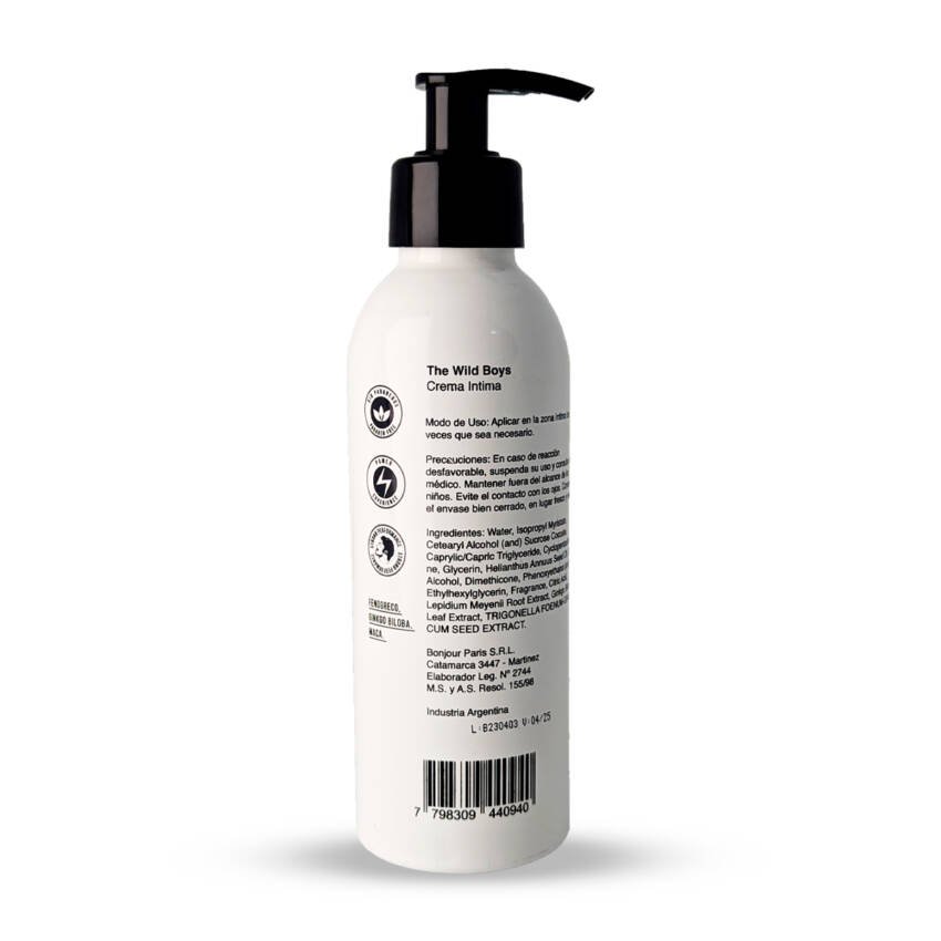 Crema Masculina The Wild Boys - Ginkgo y Maca - Imagen de 5