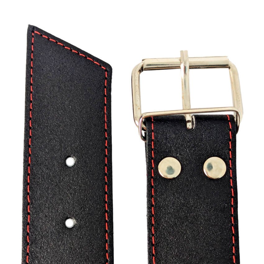 Collar-4cm con correa de cuero - Imagen de 6