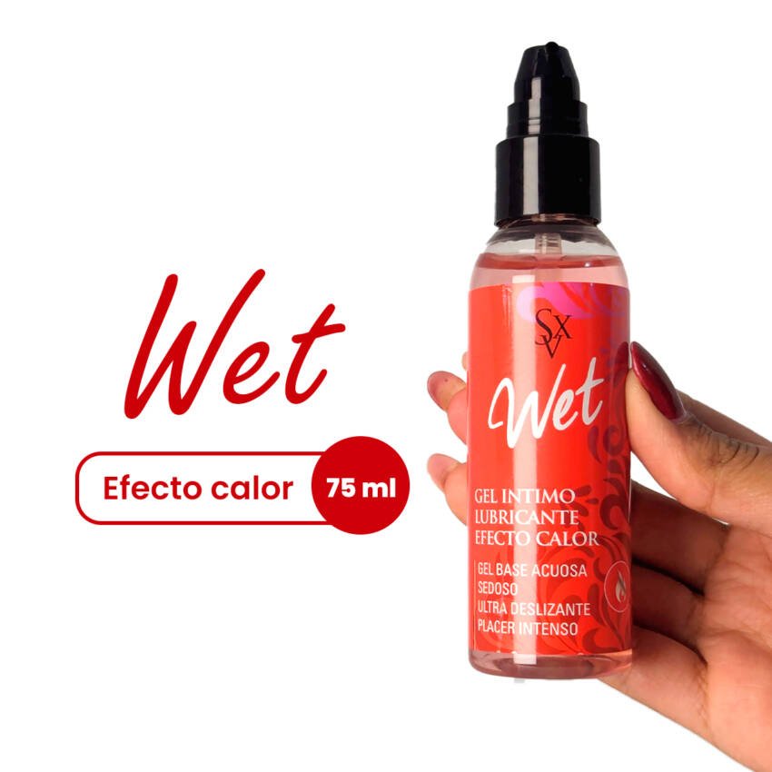 Wet Gel Lubricante Íntimo Efecto Calor - Imagen de 3