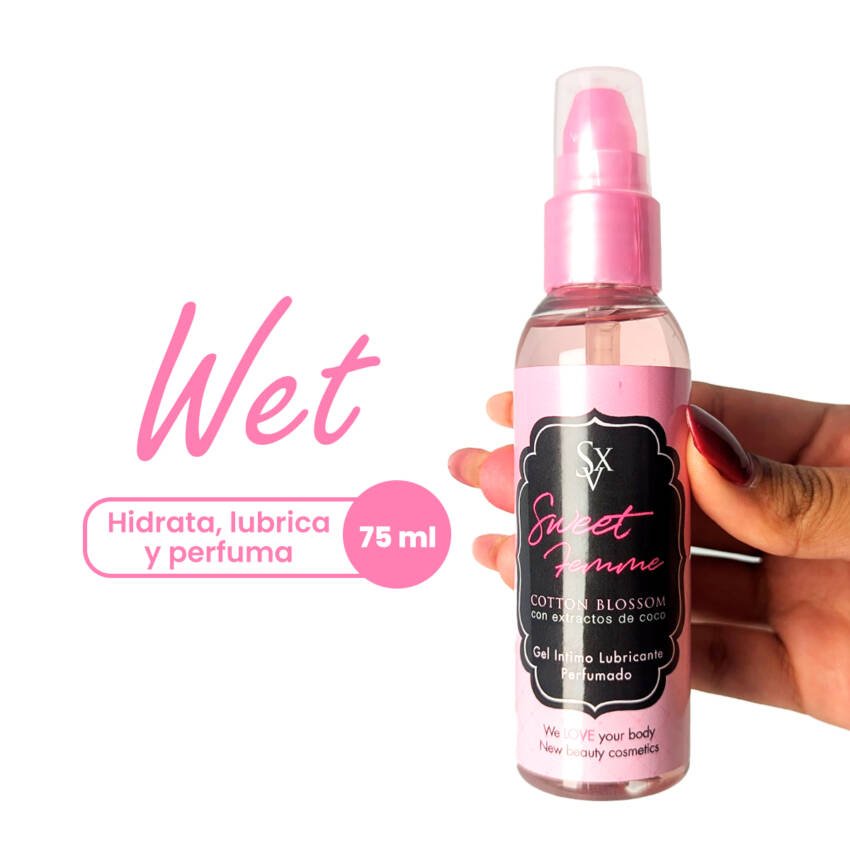 Gel Lubricante Íntimo Perfumado Sweet Femme - Imagen de 3