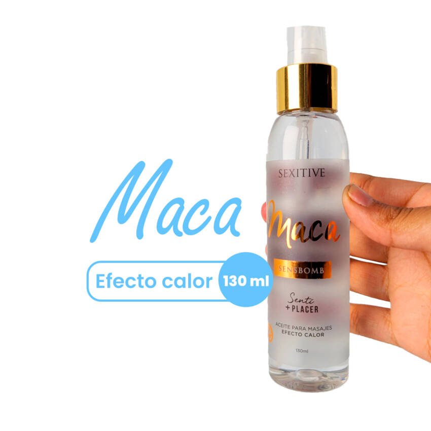 Aceites con efecto calor-maca - Imagen de 2