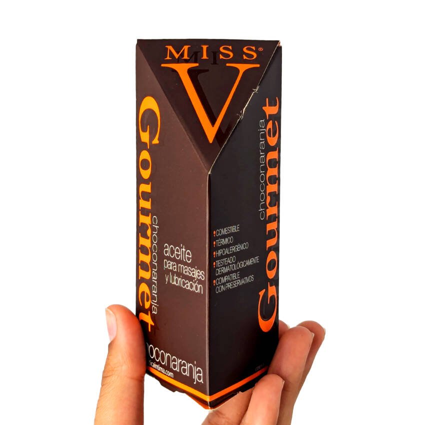 Aceite lubricante Miss v sabor choconaranja - Imagen de 3