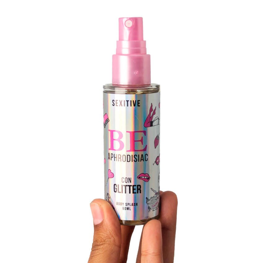 Body splash be con glitter Sexitive - Imagen de 2