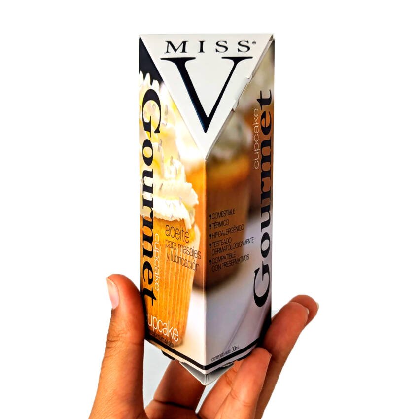 Aceite lubricante Miss v sabor cupcake - Imagen de 3