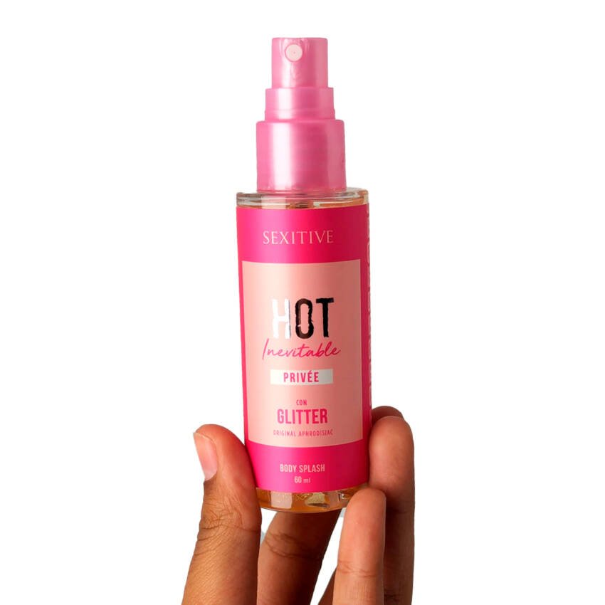 Body splash hot inevitable privée con glitter Sexitive - Imagen de 2