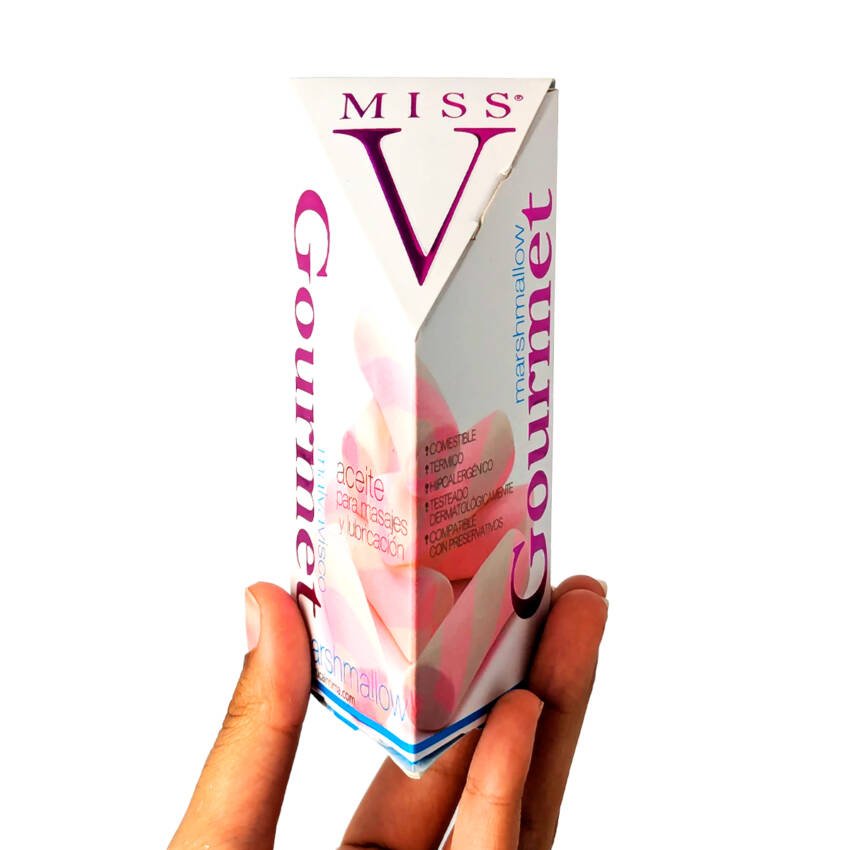 Aceite lubricante Miss v sabor marshmallow - Imagen de 3