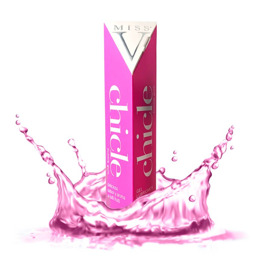 Lubricante Miss v sabor chicle - Imagen de 2