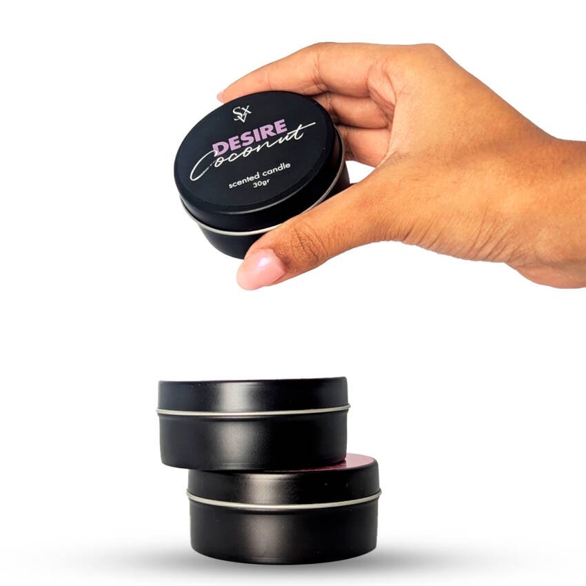 Vela para masajes Desire Coconut - Imagen de 3