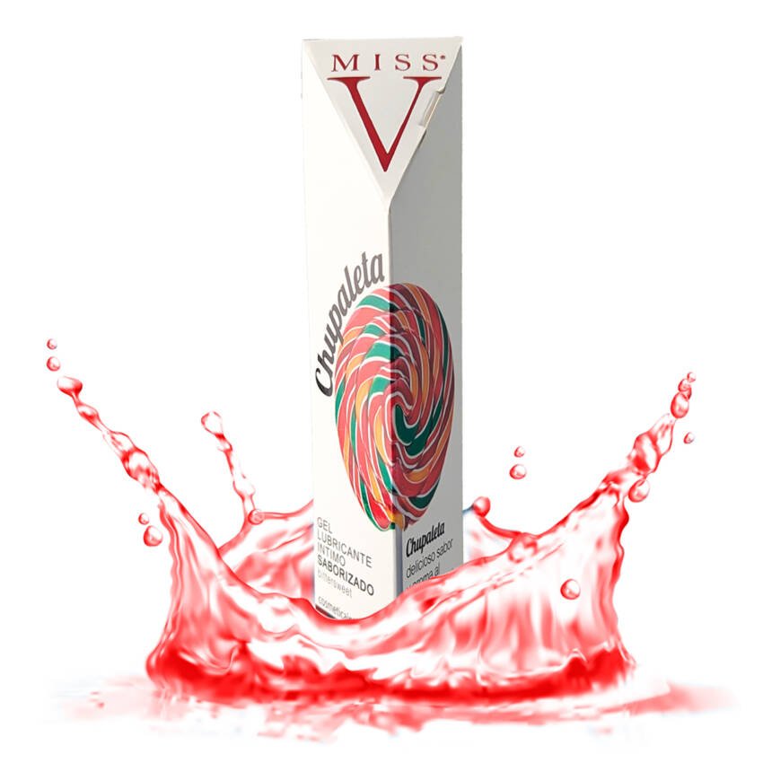 Lubricante Miss v sabor chupaleta - Imagen de 2