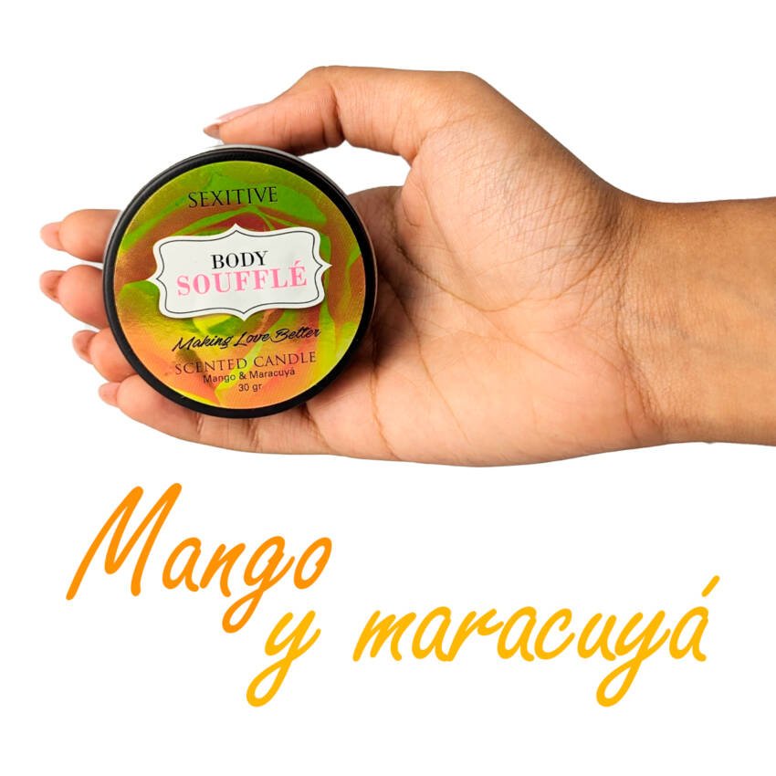Vela para masajes Mango y maracuya - Imagen de 5