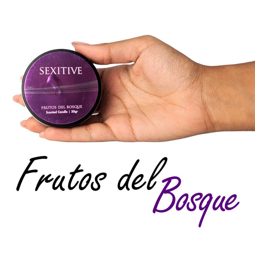 Vela para masajes frutos del bosque - Imagen de 5