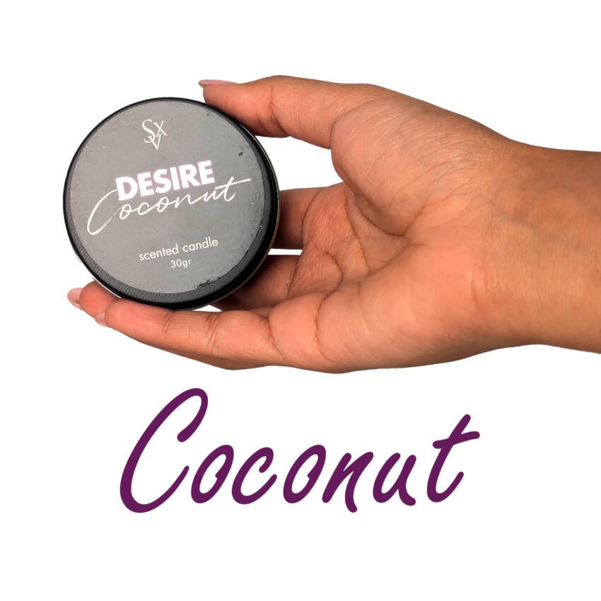 Vela para masajes Desire Coconut - Imagen de 5