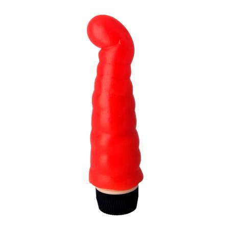 Dildo vibrador de oruga - 17 x 4 cm