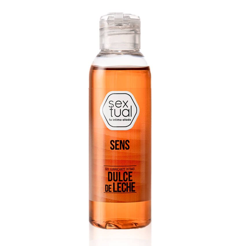 Gel lubricante sabor dulce de leche - 80 ml