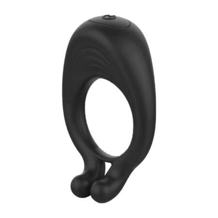 Anillo vibrador retardante con estimulador de clítoris
