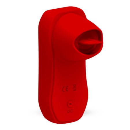 Vibrador estimulador de clítoris con lengua