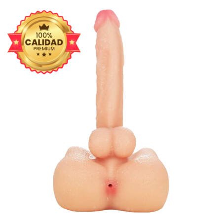 Torso consolador masculino - pene y ano