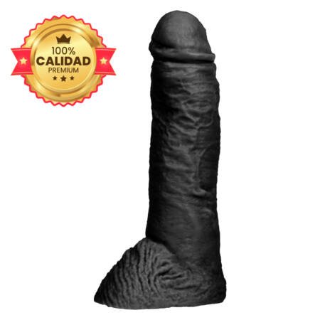 Consolador realístico 23 x 5 cm de silicona premium-MULATO