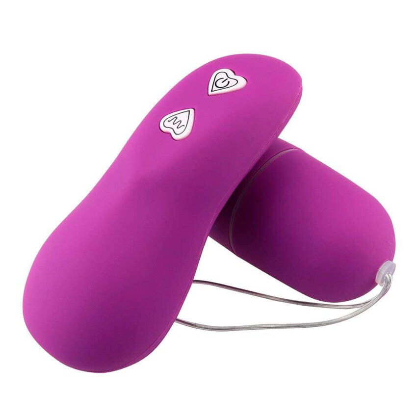 Huevo vibrador a pilas con control remoto - Imagen de 7
