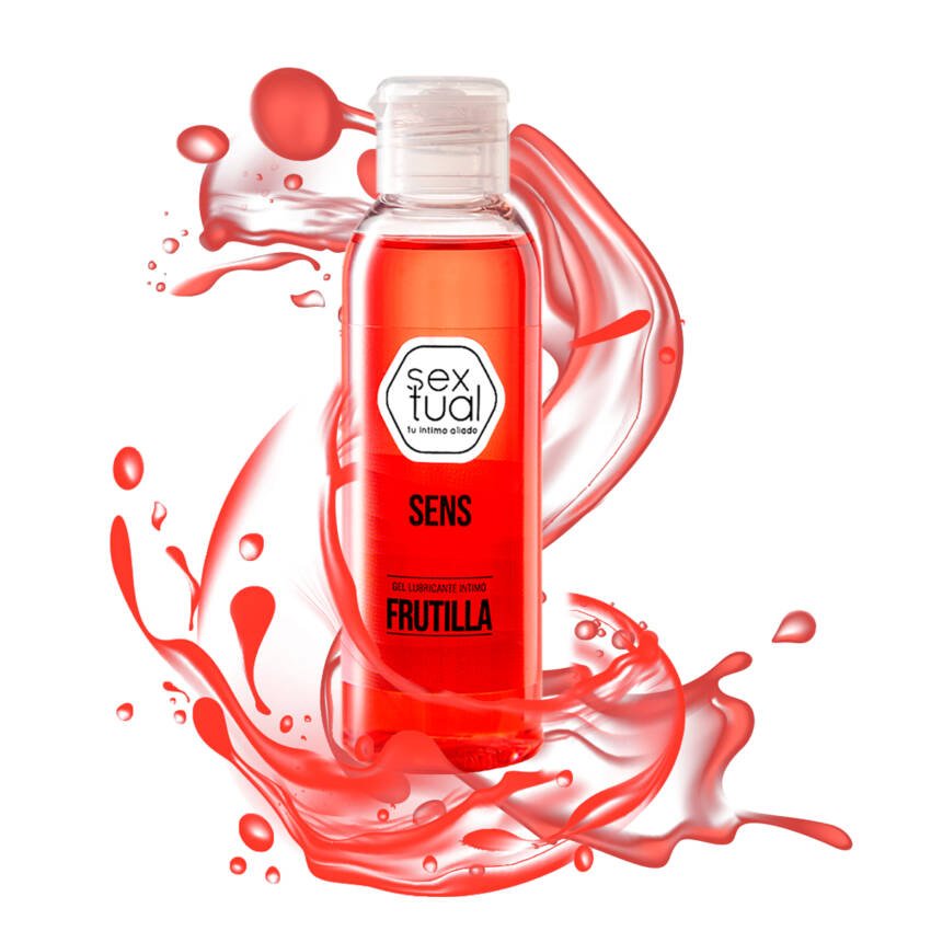 Gel lubricante de frutilla - 80 ml - Imagen de 2