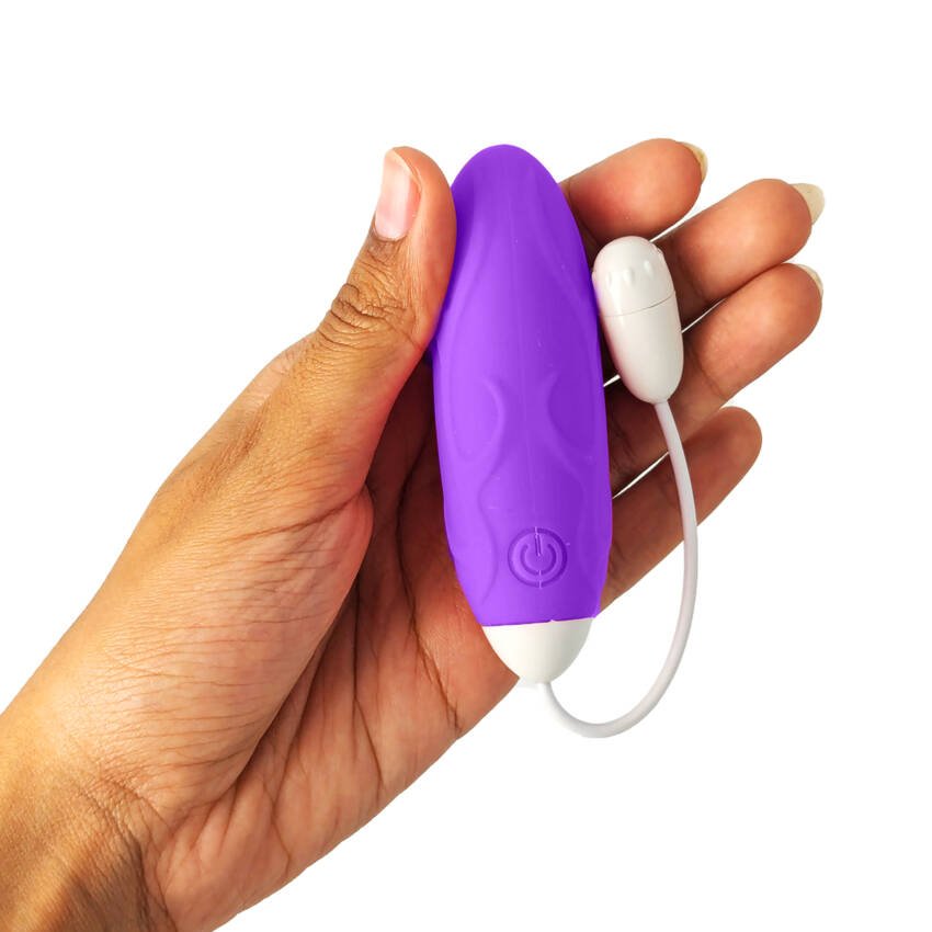 Huevo vibrador con control remoto - carga usb - Imagen de 3
