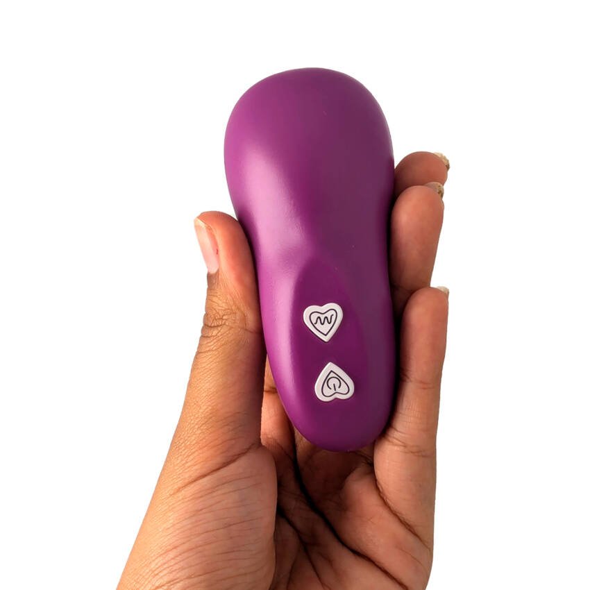 Huevo vibrador a pilas con control remoto - Imagen de 3