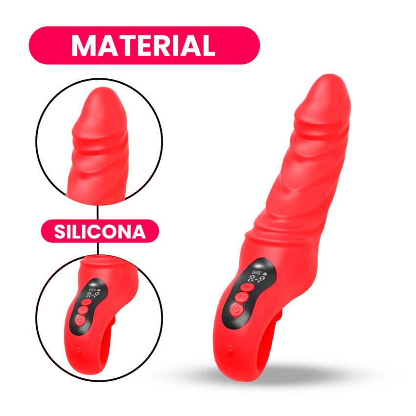 Vibrador para punto g con efecto calor - Imagen de 10