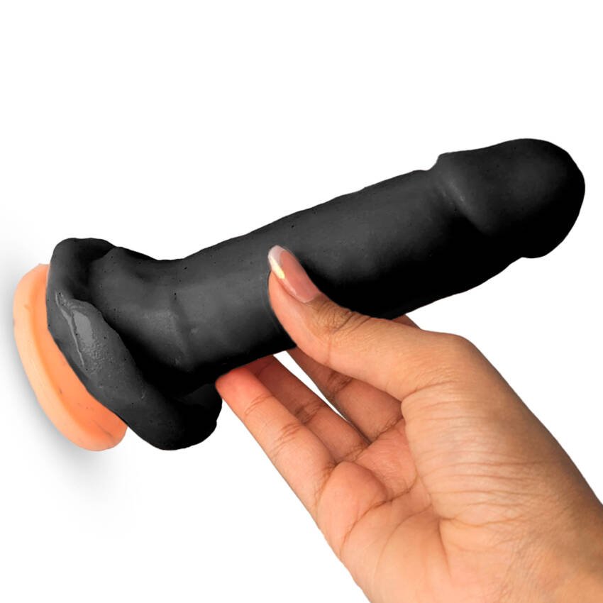 Dildo mini kong mulato - 16 x 4 cm - Imagen de 3