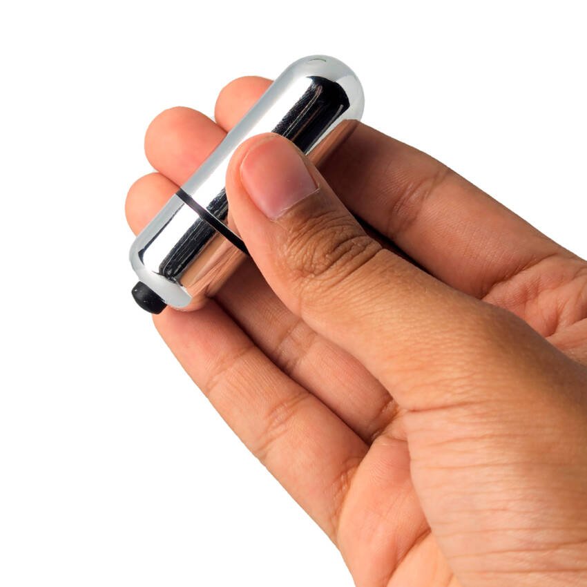 Anillo doble con bala vibradora y estimulador de clítoris - Imagen de 5