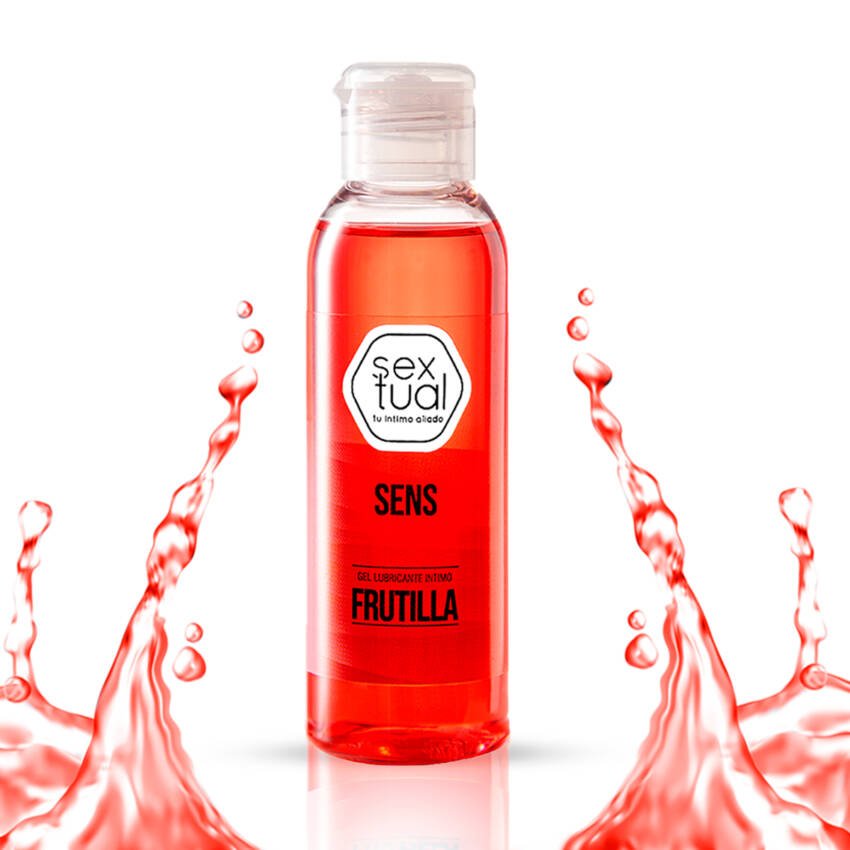 Gel lubricante de frutilla - 80 ml - Imagen de 4