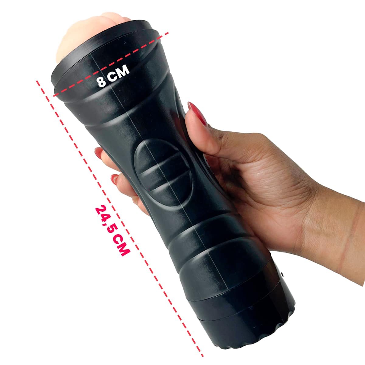 Masturbador masculino vibrador - vagina - Imagen de 4