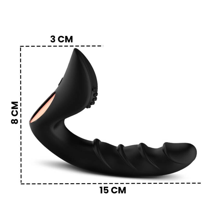 Vibrador para punto g con control inalámbrico - Imagen de 5