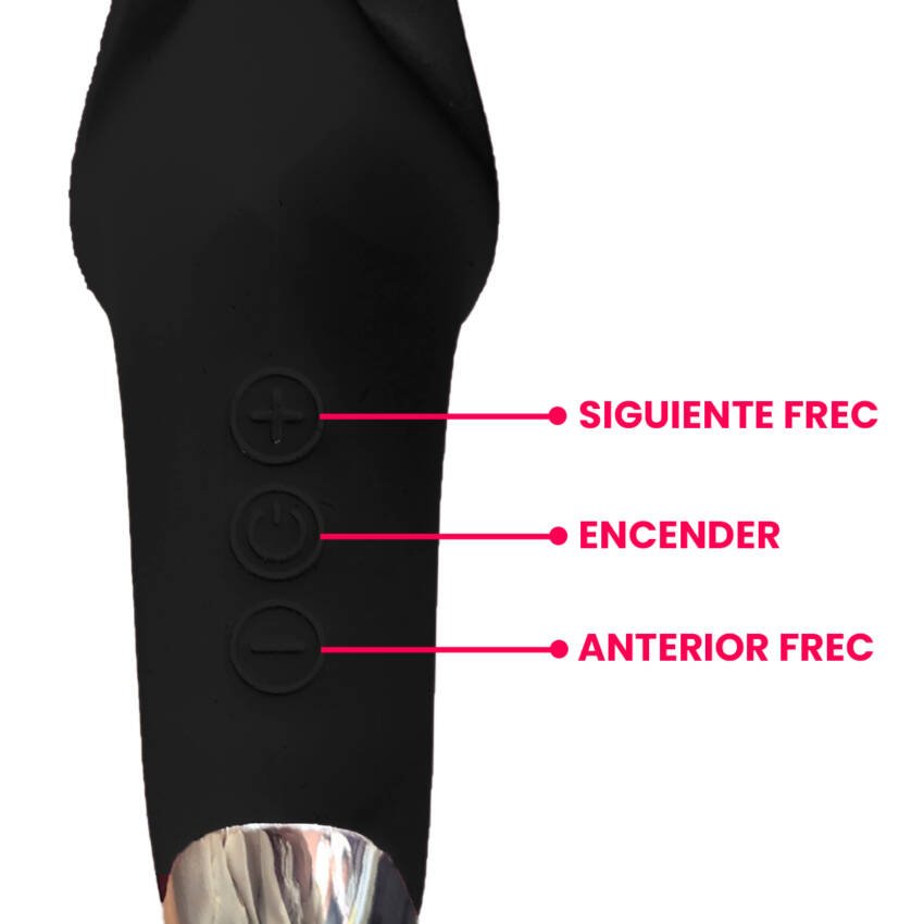 Vibrador rabbit con silicona premium - Imagen de 4