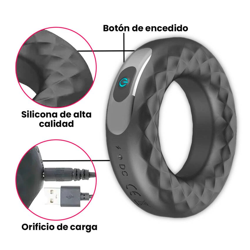 Anillo vibrador USB - Imagen de 5