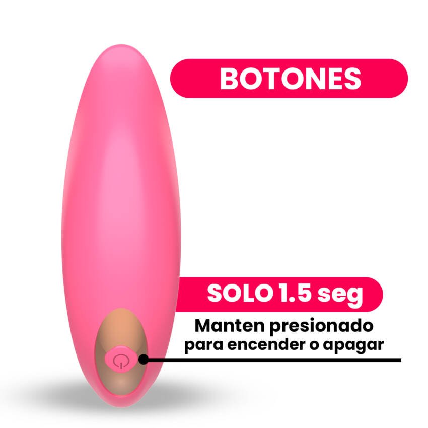 Estimulador vibrador doble con control - Imagen de 4