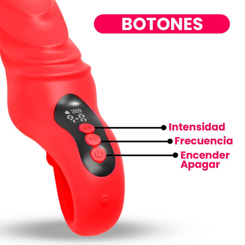 Vibrador para punto g con efecto calor - Imagen de 8