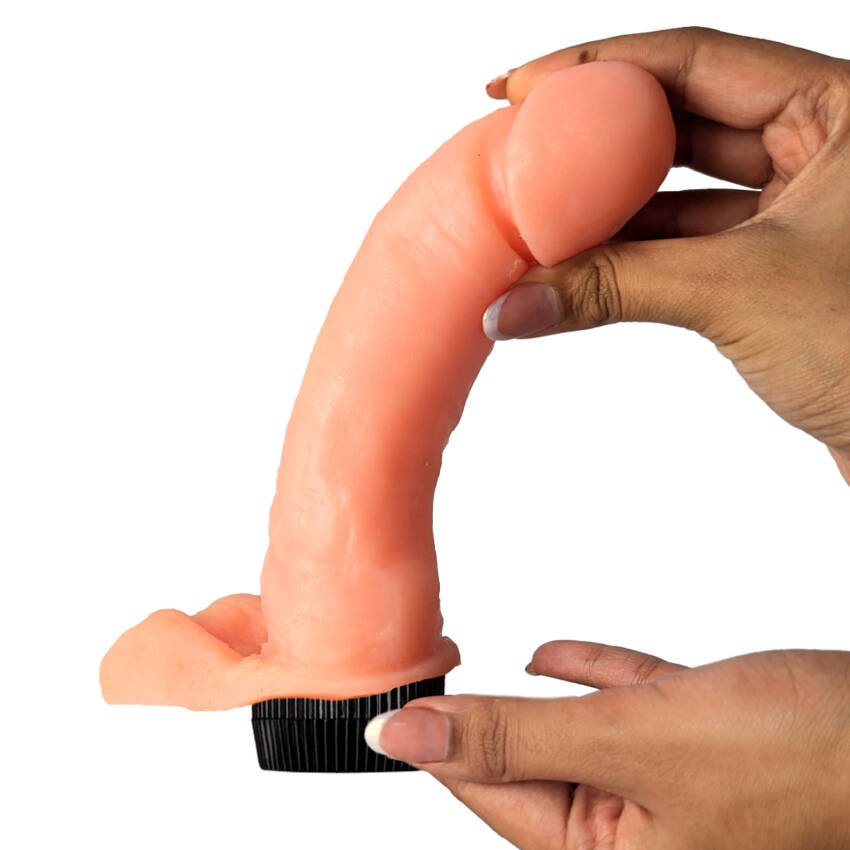 Dildo Emperador vibro - 18 x 4 cm - Imagen de 3