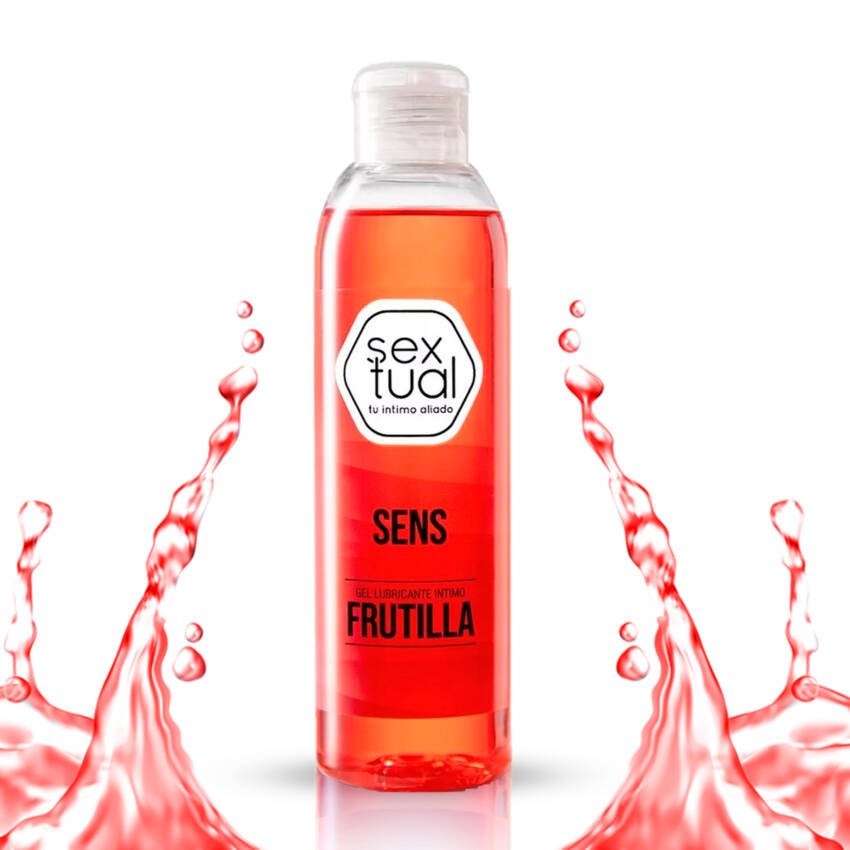 Gel lubricante de frutilla - 200 ml - Imagen de 5