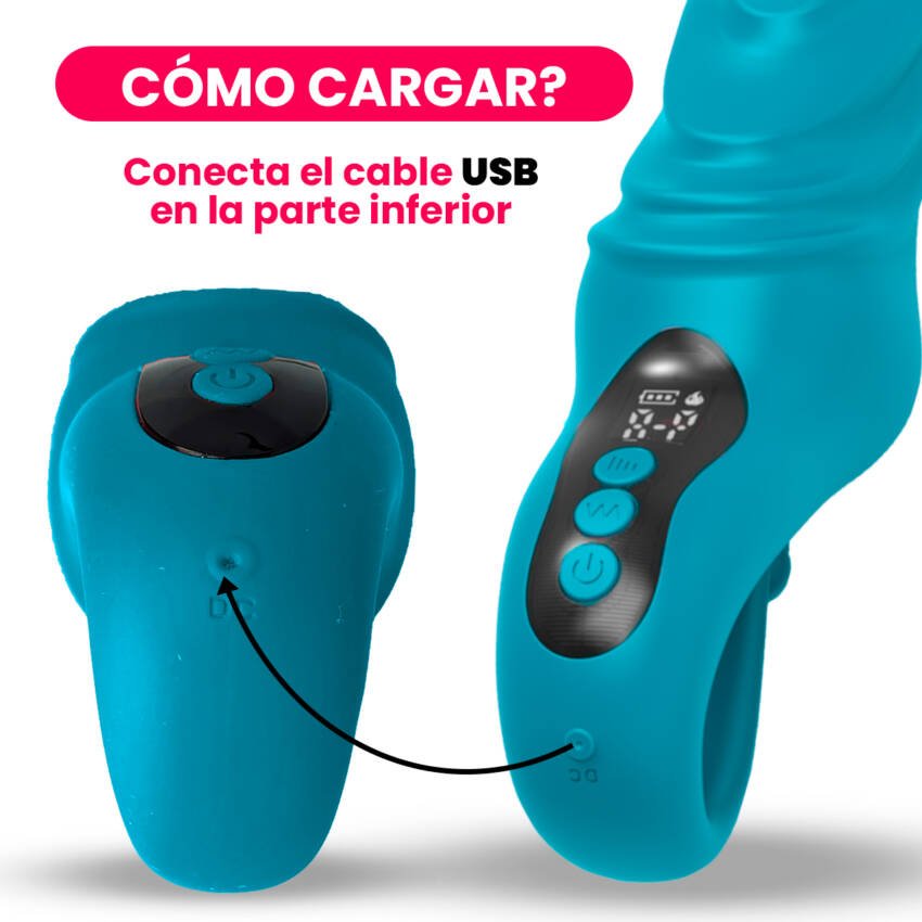 Vibrador para punto g con efecto calor - Imagen de 7