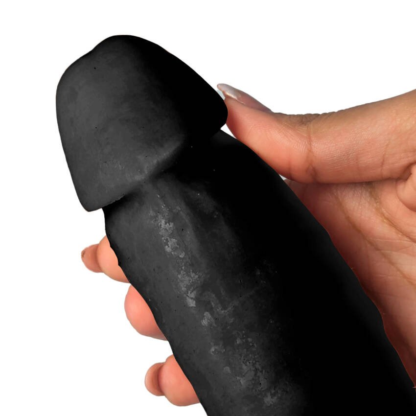 Dildo mini kong mulato - 16 x 4 cm - Imagen de 6