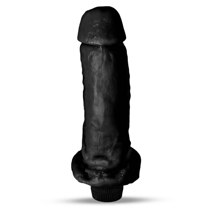 Dildo super kong mulato vibrador - 20 x 5 cm - Imagen de 6